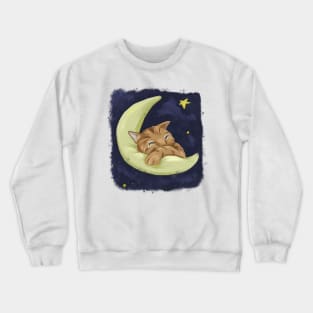 Sleeping cat Crewneck Sweatshirt